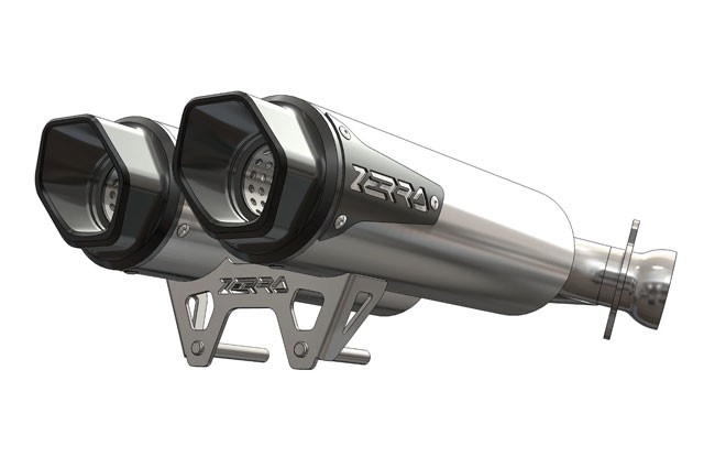 Esapament Zerra HEX Dual Exhaust Polaris Sportsman/Scrambler 1000